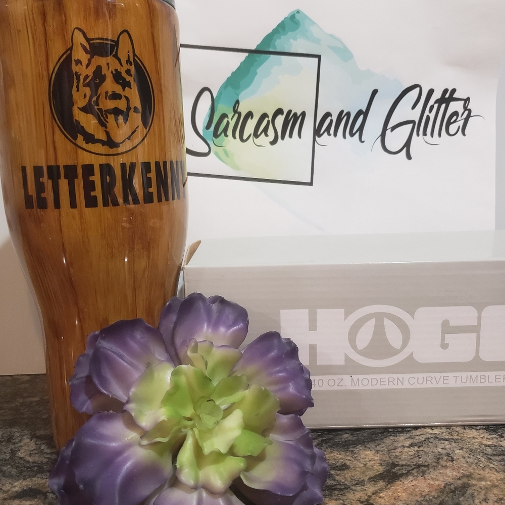Letterkenny Tumbler, 40 oz Stainless Steel Tumble - Picture 4 of 11